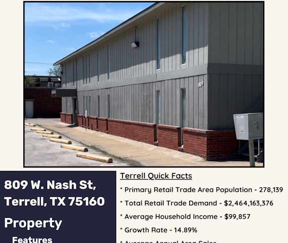 terrell medical building flyer